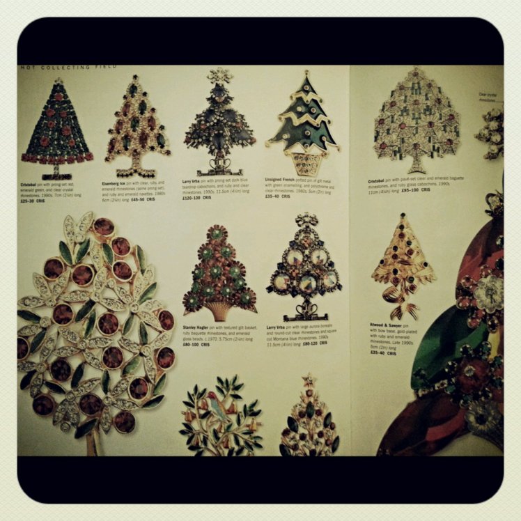 Christmas tree broches image